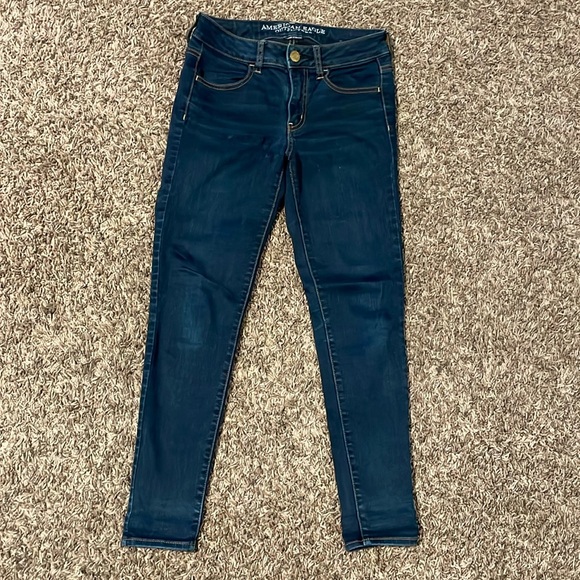 πHPπ American Eagle Super Stretch High-Waisted Jeggings 4S - Picture 2 of 5